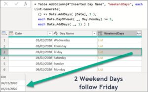 Return Next Working Day in Power Query - BI Gorilla