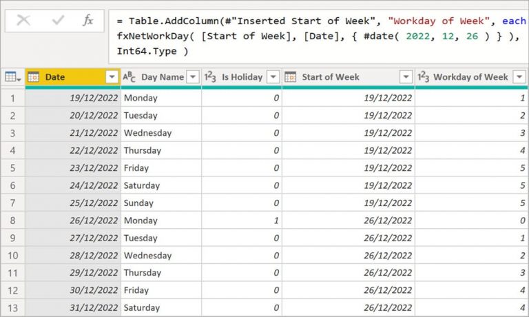 Working Days Between Dates In Power Query BI Gorilla